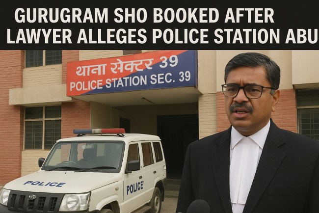 Gurugram SHO Booked After Lawyer Alleges Police Station Abuse