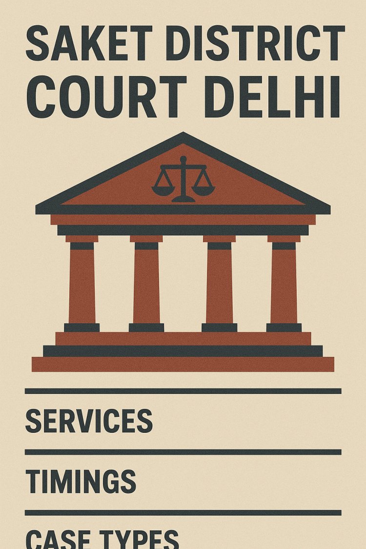 A Comprehensive Guide to Saket District Court, Delhi