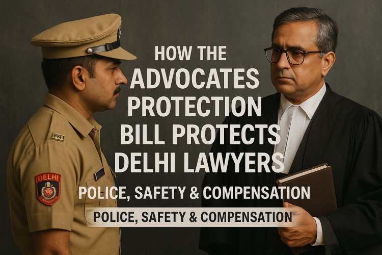 How the Advocates Protection Bill Protects Delhi Lawyers: Police, Safety & Compensation